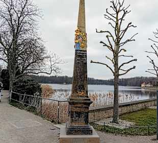 Alte Postsäule