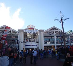 Eingang Victoria Wharf