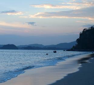Sonnenuntergang am Strand