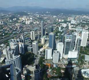 Blick aus der Turmspitze