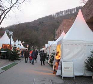Schloss Heidelberg Weihnachtsmarkt