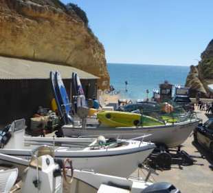 Praia de Benagil an der Algarve