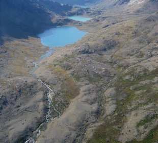 Helicopterflug zu den Gletschern