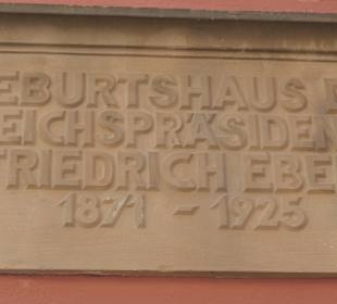 Die Reichspräsident-Friedrich-Ebert-Gedenkstätte