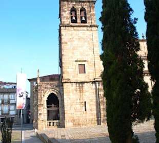 Kathedrale und Zypresse