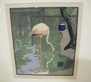 Flamingo von Martha Cunz 1904