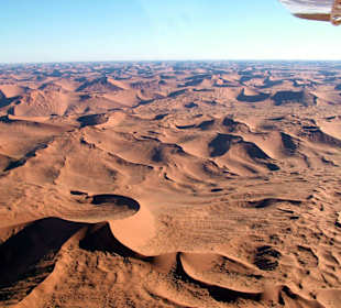 Rundflug über die Namib Wüste