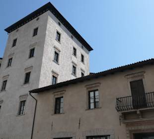 Blick zum Torre Mirana (heute Teil des Rathauses)