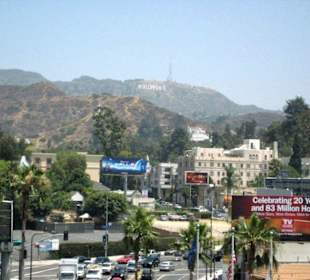 Blick zum Griffith Park