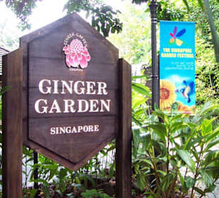 Eingang Botanischer Garten Singapore