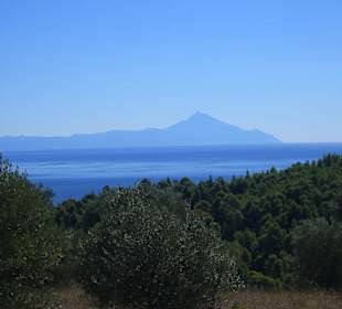 Ausblick auf Berg Athos
