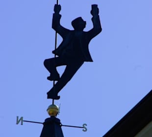 Vorm Uel oben auf dem Dach