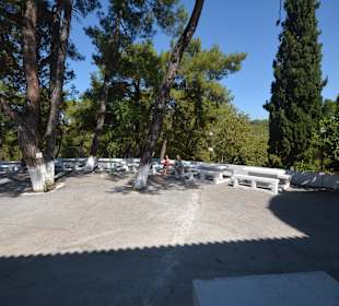 Archipolis und die Kirche Agios Nektarios Saint Nektarios