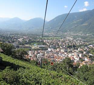 Unterwegs von Dorf Tirol nach Meran