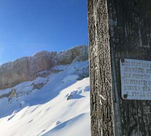 Blick vom Hahnenköpflle auf den Ifen