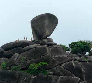 Die Granitfelsen von Ko Similan