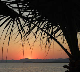 Sonnenuntergang in Calis