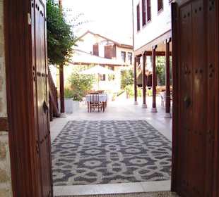 Einblick in ein altes Restaurant