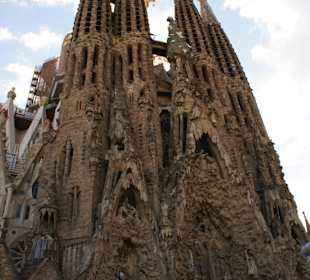Außenimpression La Sagrada Familia