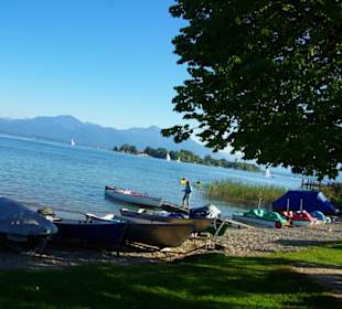 Der Uferbereich Gstadt