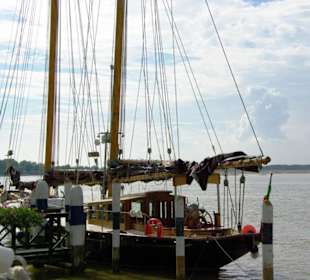 Am Ende von Bibione Yachthafengebiet