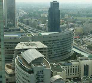 Panorama centrum Warszawy