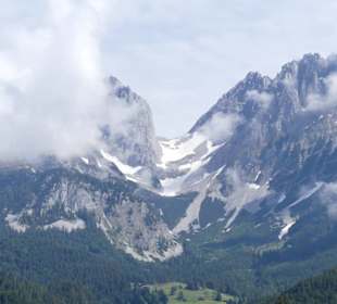 Ellmauer Tor mit 1981 Meter ein Felssattel