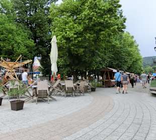 Burgfest in der Stadt