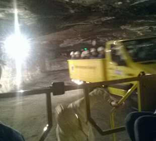 Im Erlebnisbergwerk Merkers