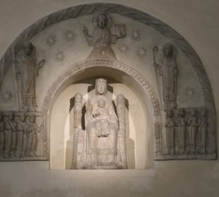 Die romanische Madonna im Erfurter Dom