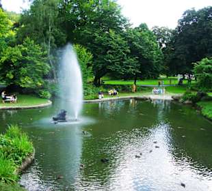Kurpark von der Aussicht aus