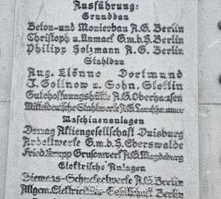 Erklärungen an der linken Seite