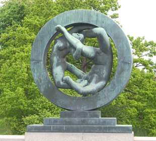Skulptur im Vigeland-Park