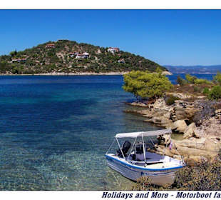 Holidays and More Touristik Info-Motorboot fahren