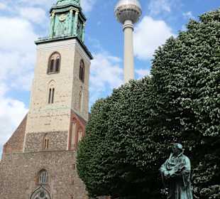 Die Marienkirche in der Karl-Liebknecht-Straße
