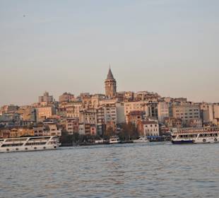 Blick auf den Galata Turm