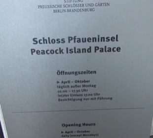Schloss auf der Pfaueninsel