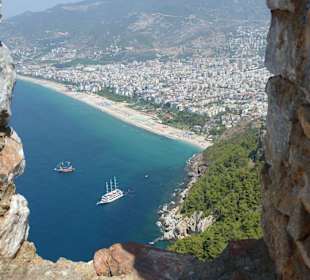 Aussicht von der Burg aus