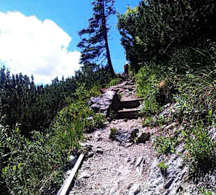 Aufstieg auf die Katrin