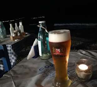 Corfu vom fass im gekühlten glas