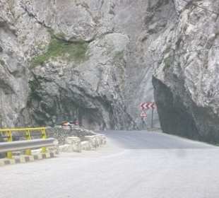 Bicaz-Klamm, ca 30 km vom Hotel entfernt