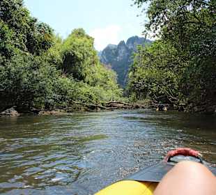Kanufahrt am Sok River