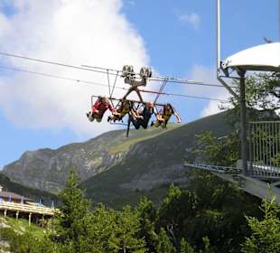 Drachenflug auf dem Rofangebirge