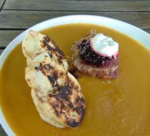 Hovězí svíčková na smetaně/ Rinderfiletbraten