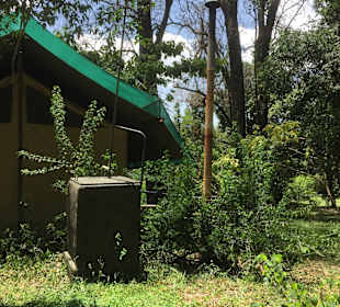 Luxus Zelten auf Safari