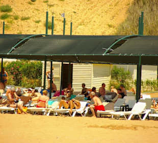 Am Strandbereich Belegung