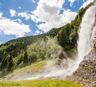 Unser grandioser Wasserfall