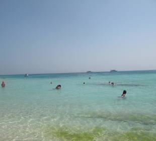 Morze przy Paradise Island