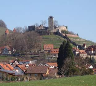 Der Ort von einem Weinberg