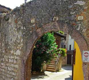 Einblick in die Hinterhöfe